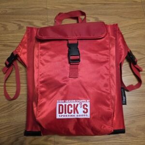 Red Bleacher Stadium Seat From Dick's Sporting Goods With Blanket